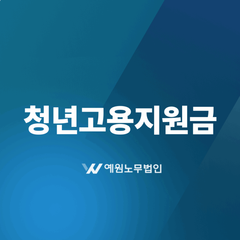 청년고용지원금